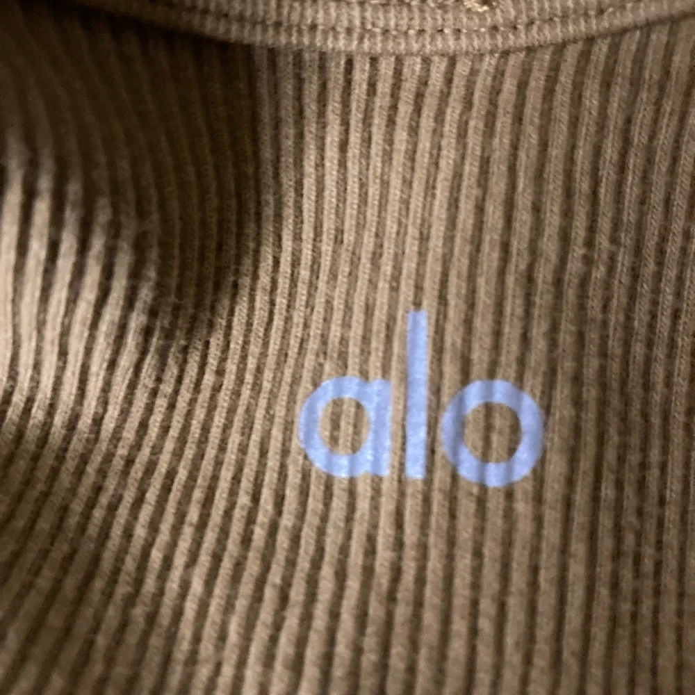 Alo Goddess Ribbed Dress Burnt Sienna - Picture 4 of 4